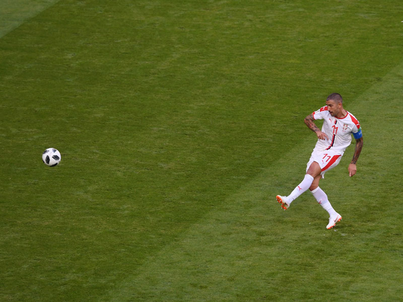 Fantastic Kolarov free-kick gives Serbia victory