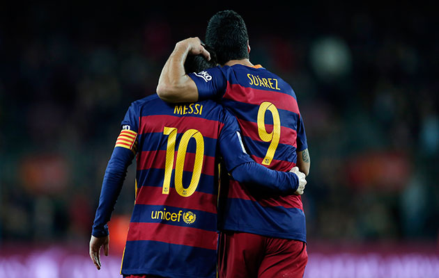 Lionel Messi Luis Suarez