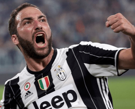 Gonzalo Higuain Juventus Fiorentina ESM XI January 2017